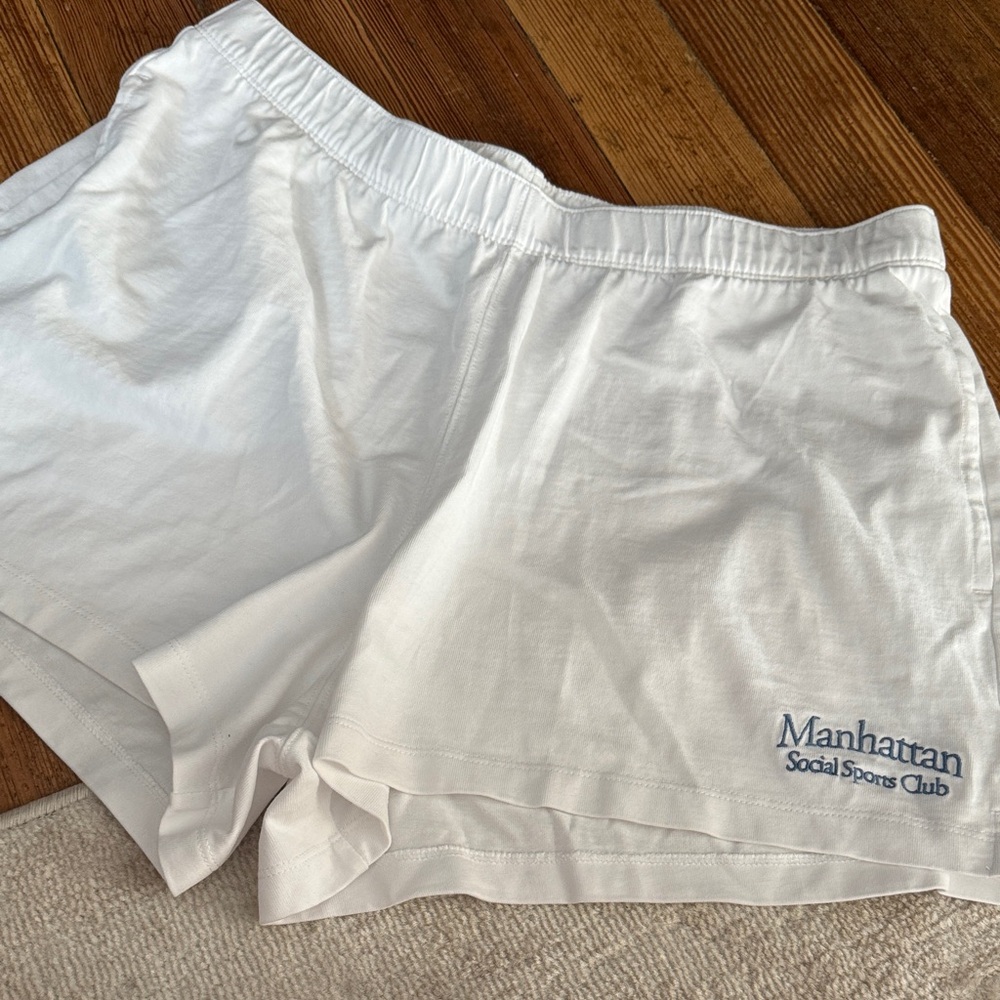 Hollister White Athletic Shorts for Women